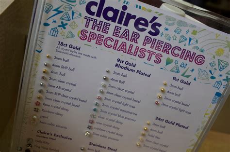 How much does an ear piercing cost at claire%27s. Things To Know About How much does an ear piercing cost at claire%27s. 