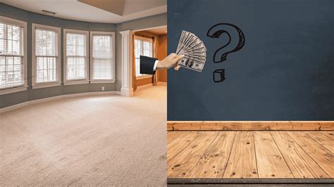 How much does it cost to replace carpet with hardwood floor