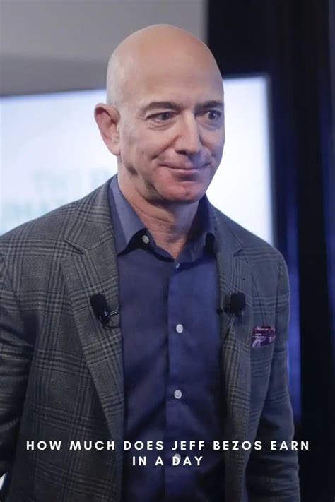 Jun 6, 2022 · If you look at it in terms of hours, he’ll make about $90/hour (0.1% per hour). If we’re talking dollars and cents, that works out to around $2 million per day or $867 million per year. What does Jeff Bezos do. Jeff Bezos is the founder and CEO of Amazon.com, a company that was started in his garage when he was just 30 years old. . 