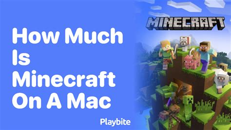 How much does minecraft cost on mac
