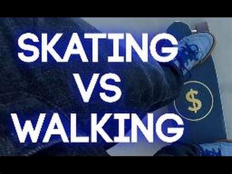 How much faster is longboarding than walking? - YouTube