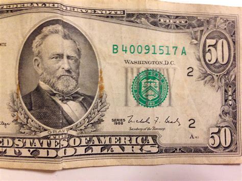 How much is 50 20 dollar bills. Trinary serial numbers on dollar bills are fairly easy to find, and fairly easy to sell on eBay. ... I have 2 20 dollar bills with the following serial numbers ... 