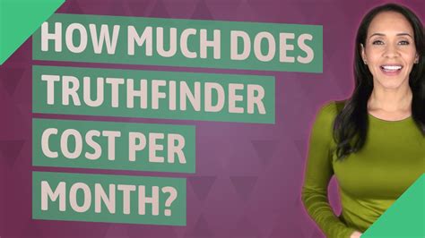 How much is TruthFinder per month? - AdvertisingRow.com