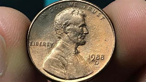 A 1988 penny is usually worth only one cent. This is because the US Mint made billions of these coins so they are very easy to find and there are still a lot of them on the market. However, if a 1988 penny is graded close to 70, it will be much more valuable, reaching the price of tens of dollars. . 
