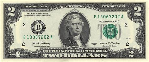 1953 2 Dollar Bill. The 1953 two dollar 