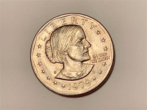 1979 Susan B Anthony Liberty S (Rare Fg Mint Mark) Moneda de un dólar estadounidense Vintage. (212) 146,88 €. 172,80 € (15 % de descuento) Vintage 1979 Whitman Classic …