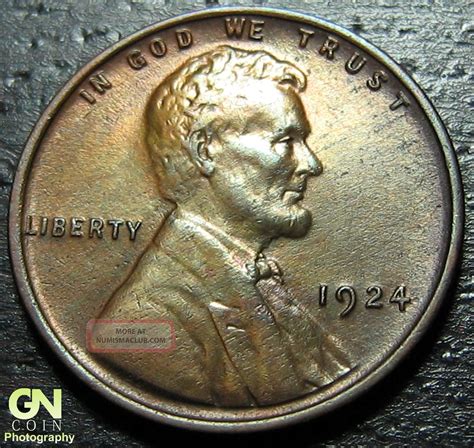 How much is a penny from 1924 worth. The 1919 Lincoln wheat penny is abundant nowadays, and most pieces cost approximately $6 to $85, depending on the condition. Only rare pieces with red toning in an MS 68 grade are worth $9,500 to $12,000. The most expensive is a coin sold at an auction in 2019 for $18,000. 