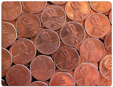 As of 1982, the U.S. penny, also known as the Lincoln cent, 