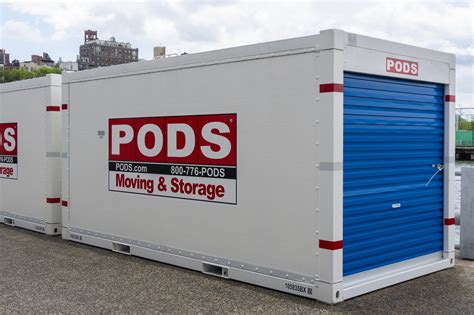 How much is a pod. Perfect for a 500-800 sq. ft. space* (2 to 3 rooms’ worth of belongings) Great for smaller moves and bigger storage needs. A popular size for local apartment moves. Comparable to 10'x10' storage unit or 15' rental truck. Available for in-town moving and storage only. 689 cubic ft. Dimensions: 12' x 8' x 8'*. 