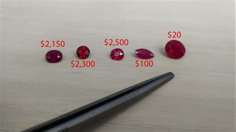 How much is a ruby worth. It is very difficult to show an accurate price guide for such a diverse gemstone - heavily treated stones can be snapped up for as little as $15 a carat while heated rubies can be $250 - $10,000 per carat according to the size and color. A 25 carat untreated ruby sold for over $1m per carat recently! 