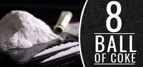 An “8 ball” of cocaine is a small baggie of cocaine – roughly an eighth of an ounce. While that may not sound like much, it’s enough cocaine to cause an overdose, especially if it’s injected. By the …. 