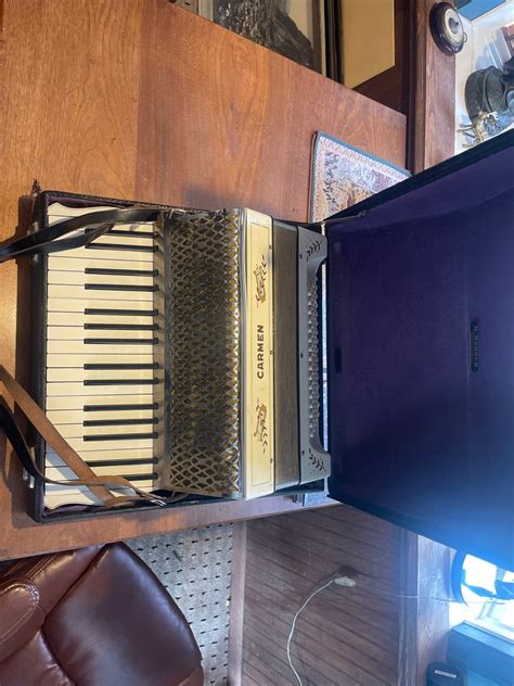 The Accordion is an instrument obtainable from the Auction House. Being one of the most expensive instruments, it has a starting bid of $10,000, tied with the Guitar. This bulky instrument features a piano keyboard, which was first seen on accordions in 1852. In the Americas, Piano accordions took off in the early 1900s.. 