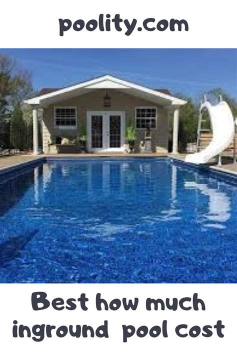 How much is an in-ground pool. The amount of gallons of water in a pool varies greatly depending on the size of the pool. The average in-ground backyard pool holds between 18,000 and 20,000 gallons of water. 