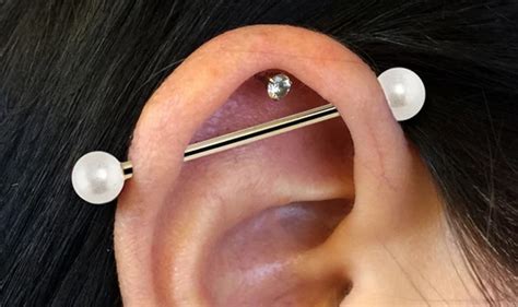 How much is an industrial piercing. ... Industrial Ear Piercing. Regular price $9.90 AUD. Regular price Sale price $9.90 AUD. Unit price / per. Buy 2 Get 3. 14g 36mm Heart Key Design Surgical steel ... 
