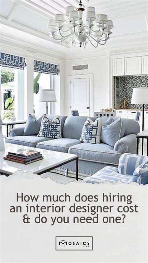 How much is an interior designer. Some interior designers cost up their services by giving you an hourly rate. They calculate this themselves based on their expenses, their experience and competitor pricing in their local area. An hourly rate can therefore range between £25 and £150 an hour depending on how much experience they have and where they are based in the UK. 