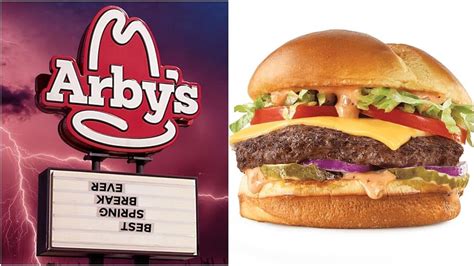 How much is arby. It’s an $8 burger - $8.50 if you want to throw bacon on there. They could call it “The Arby’s Next-Gen Grindmeat Steak-Disc Plus Limited Edition with 5G on a Bluetooth Cyber-Gluten Omega ... 