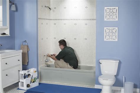 How much is bath fitter. Bath Fitter tubs are usually much easier to maintain, too. Everything from the surrounds to the tub liner itself is molded out of a single piece of acrylic. That means no grout lines or difficult-to-reach cleaning spots! 