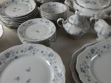 How much is bavarian china worth. Easterling Dinnerware Bavaria Majestic Pattern Gray Band Sugar Dish. $11.95. $11.45 shipping. Vintage Easterling Bavaria Germany. Ceres. Platinum Trim. Dinnerware Lot of 22. $110.00. or Best Offer. 