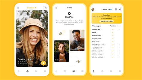 How much is bumble premium. On Bumble, you don’t need to pay to make great connections. You can swipe through members’ profiles, make matches, and send messages all for free. You will also have the chance to Extend one match per day in case you didn’t hear from them in time and take advantage of features such as Basic Info Badges, specific search preferences, video ... 