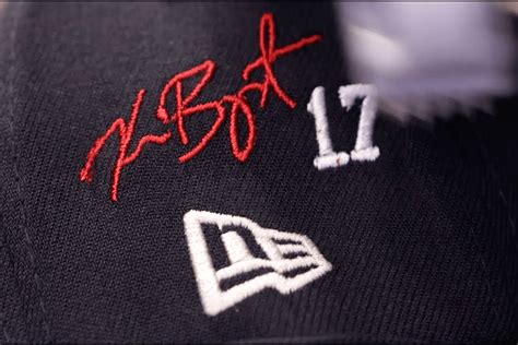 we do embroidery at lids, come let us stitch your hat! :). 