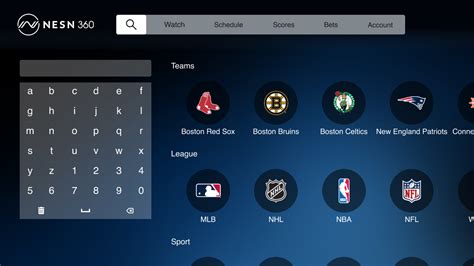 Editorial content: the new digital experience will continue to feature video and written content developed by NESN’s editorial team across all major sports leagues with a New England focus.. 