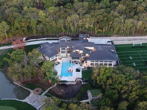 How much is patrick mahomes house. It is not yet confirmed where Patrick and Brittany are planning to move; however, we'd hazard a guess that they will stay in Kansas City, thanks to his position in the team. Dirt also reports that Patrick owns a Dallas-area mansion he purchased for $3.37 million in 2020 and a two-bedroom Missouri apartment since 2017. 