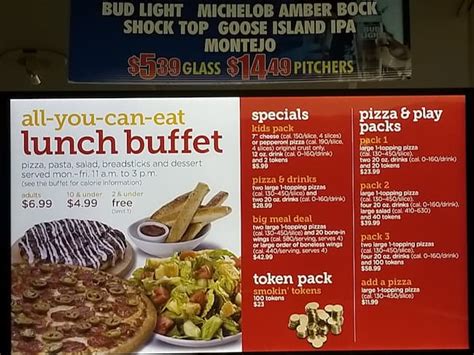 Priced at $30 and $40 per person, Peter Piper Pizza Buffet is the perf