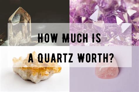 How much is quartz worth. Quartz is a natural mineral that can be valuable or worthless depending on its size, color, clarity, flaws and uniqueness. The standard price of quartz is between … 