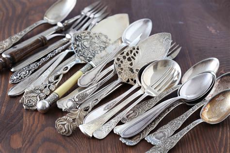 How much is real silverware worth. The value of silver-plated antiques can range from a few dollars to hundreds or even thousands in rare instances. Generally, the value depends on the age and condition of the piece, as well as factors such as maker, design, and decoration. For example, a good quality example of silverplate made around 1840 can be worth between $5 and $500 ... 