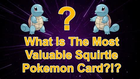 How much is squirtle worth? - Alexa Answers