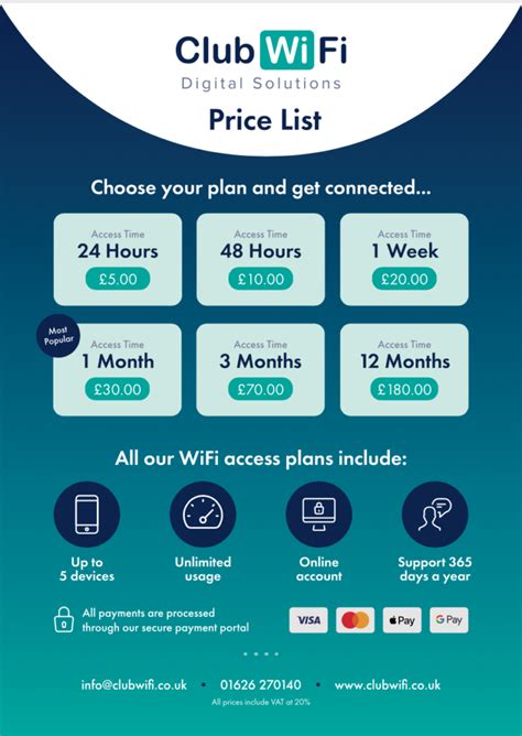 How much is wifi. The table below shows the prices for uncapped WiFi and in this case, we compare with prices in South Africa. Uncapped LTE Package. Speed. Restrictions. Price in USD. Rain 19 hours. 10 Mbps. Unlimited for 19 hours per day. $17. 
