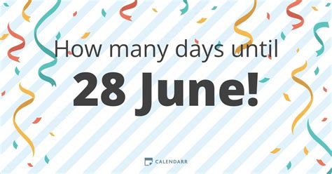 How much longer until june. How many days until 5th June. Wednesday, 5 June 2024. There are 94 days until 5th June. to go. All times are shown in timezone. How many days until 5th June? Find out the date, how long in days until and count down to till 5th June with a countdown clock. 