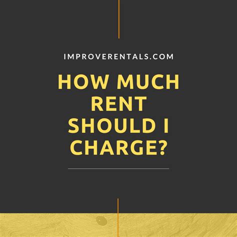How much rent to charge. Feb 1, 2022 · A common formula that provides a rough calculation of how much you should charge in rent is the 1 percent rule, which holds that you 1% of your underlying mortgage on the property is what you should charge for rent. For example, if the loan on a property is $300,000, the 1 percent rule would recommend that you charge $3,000 (or one percent of ... 