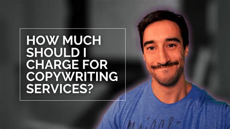 How much should i charge for copywriting
