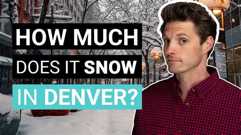 How much snow will Denver get tomorrow?
