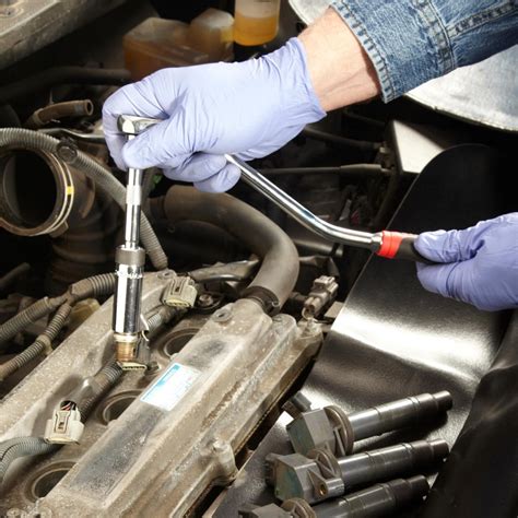 How much to change spark plugs. May 11, 2023 · 8 Signs the Spark Plugs or Spark Plug Wires Need Replacing: 1. Regular Maintenance. Check the owner’s manual for the replacement interval. Some automakers require a change at 18,000 miles, some ... 