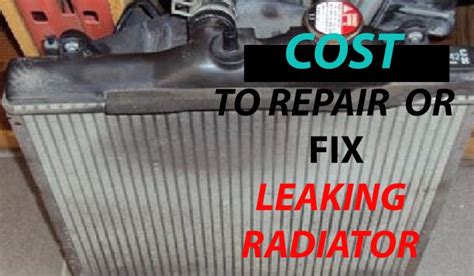 How much to fix a coolant leak. Sep 9, 2023 · The cost to fix a BMW coolant leak can vary quite a bit based on where it’s leaking from and difficulty of the repair: Minor external coolant hose leaks – Replacing leaking radiator hoses, bypass hoses, heater hoses or connections runs $150-$350 for parts and labor. 