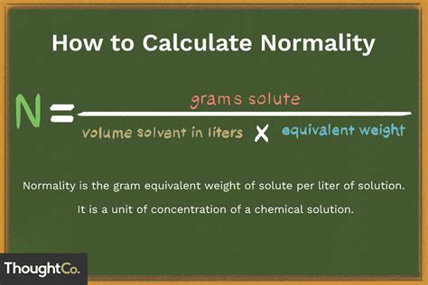 How normality is calculated