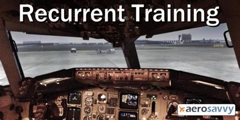 How often is airline recurrent training