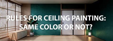 How often should ceilings be painted