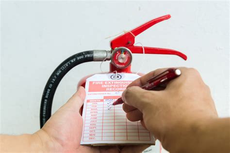 How often should fire extinguishers be inspected. It would be good practice for even homeowners to at least inspect the fire extinguishers once every month or two months (if you're not feeling up to it). What's ... 