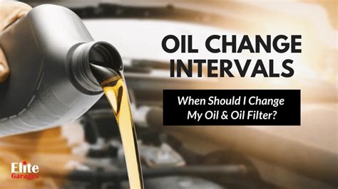How often should get oil change