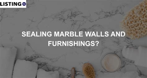 How often should you seal marble
