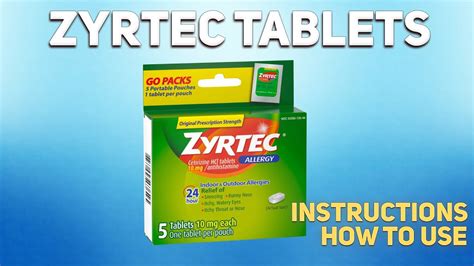 How often should you take zyrtec
