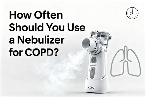 How often should you use a nebulizer