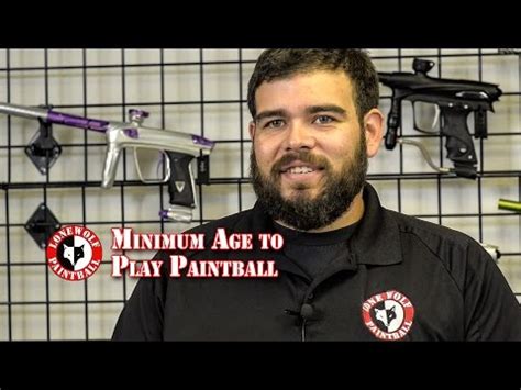 How old do you need to be to paintball? - cgaa.org