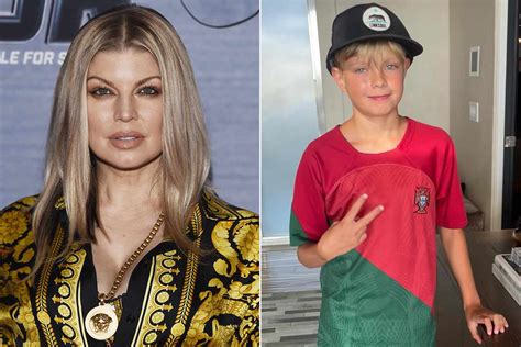 How old is fergie son