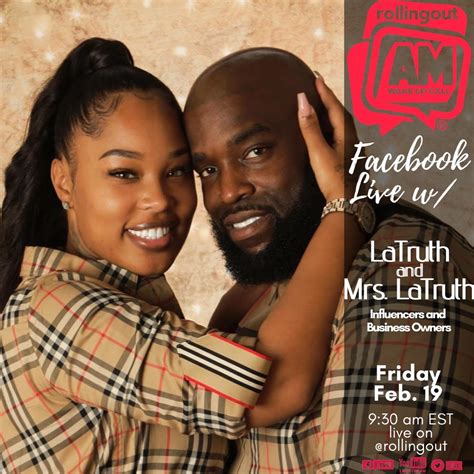 How old is mrs latruth. Mrs. LaTruth is quite a social media celebrity, boasting a sizable and dedicated fan base across a variety of platforms. On Instagram, she has over 761,000 followers, but on TikTok, she has approximately 630,000 fans. She runs a Mrslatruth Boutique. Her website bio says, “We’re proud to offer the highest … 