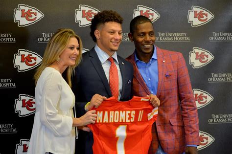 January 28, 2024 at 1:14 PM. Patrick Mahomes has always had a fan in his dad, Patrick Mahomes Sr. Before he was known as the Kansas City Chiefs quarterback’s father, Pat had quite a successful .... 