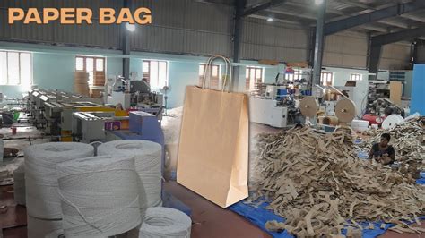How paper bag is made